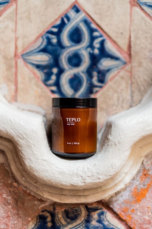 Soy wax candle