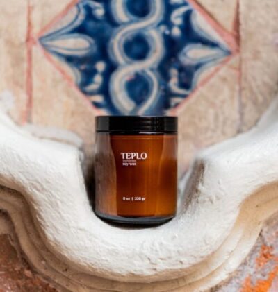 Soy wax candle
