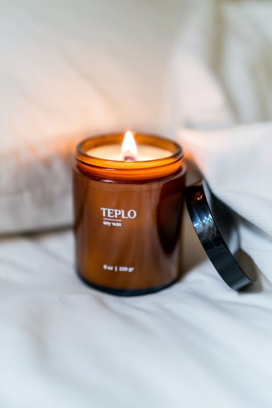 Soy wax candle Teplo