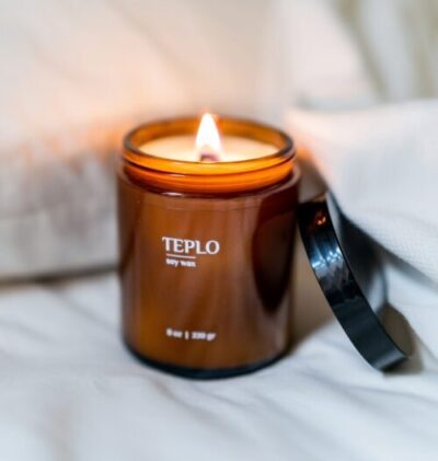 Soy wax candle Teplo