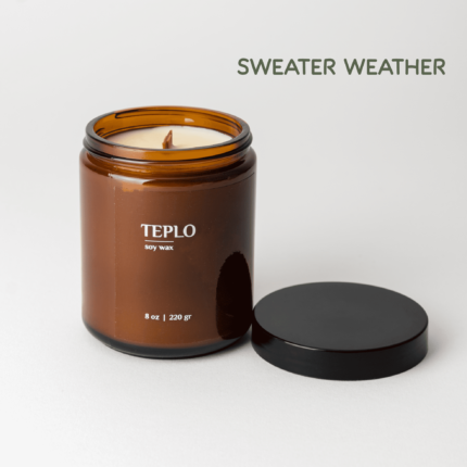 Sweater Weather soy candle