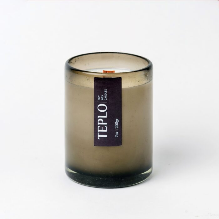 Vidrio Soplado Soy Candle